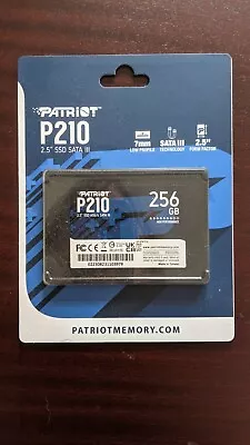 2.5  SSD 6GB/s SATA 3 Patriot P210 256GB 7mm • £0.99