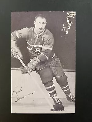 1950's-60's Montreal Canadiens Postcards Bob Turner No Numbers • $11.04