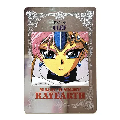 Magic Knight Rayearth Hero Collection Silver Foil Card PC-6 [EX] • $6