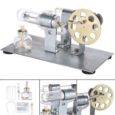 200rpm Mini Hot Air Stirling Engine Motor Model Stream Power Education Toy H6S4 • $25.90