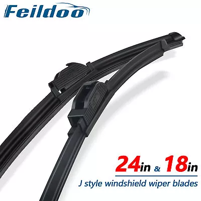 Feildoo 24 &18  Windshield Wiper Blades Fit For Mazda 6 2009-2010 2012-2017 • $11.99