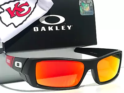 NFL Oakley GASCAN KANSAS CITY CHIEFS POLARIZED Galaxy Ruby Lens Sunglass 9014 • $128.87