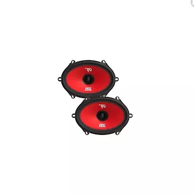 MTX Terminator68 6 X8  / 5 X7  2-way 110 Watts RMS Coaxial Car Audio Speakers • $129.99