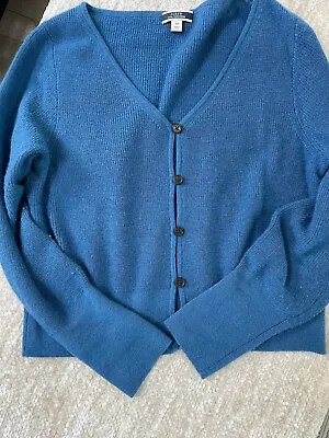 J.Crew Limited-Edition Cropped Lightweight Cashmere Cardigan (Medium) • $59