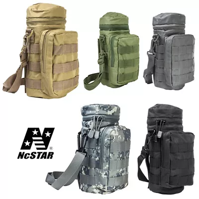 NcSTAR CVWBC Tactical MOLLE Modular 32oz Water Bottle Pouch Hydration Carrier • $18.99