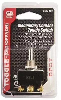 Gb Gardner Gsw-123 Momentary Double Pole Double Throw Toggle Switch 7058019 • $7.29