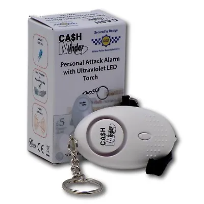 Cash Minder UV Counterfeit Forged Fake Money Note Detector Light Personal Alarm • £5.93