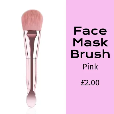 Face Mask Brush - Pink • £2