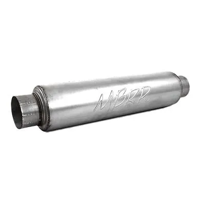 MBRP GP015 Garage Parts High Flow Muffler - 4  Inlet/Outlet 30  Length NEW • $119.99