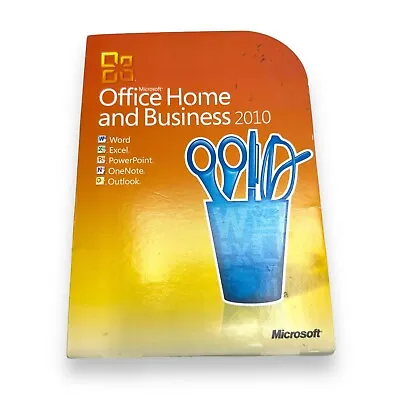 Microsoft Office 2010 Home & Business For 3 PCs Outlook/Excel/Word/PowerPoint • $89.26