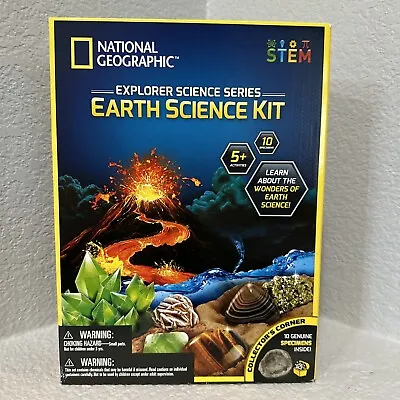 National Geographic Earth Science Kit Explorer Science Series STEM(NEW) • £7.70