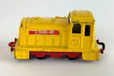 Matchbox Superfast 1978 Lesney Yellow With Red Train D 1496-RF England • $8.95