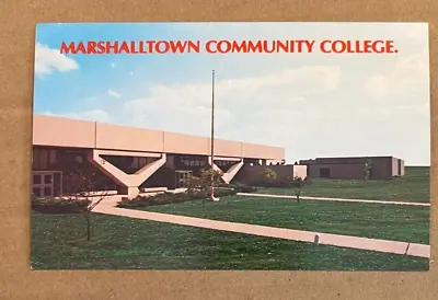 Unused Postcard -community College Marshalltown Iowa • $2.12