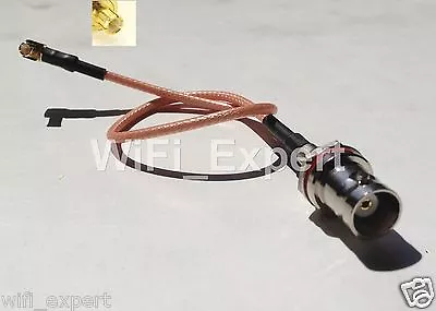 $5.62 • Buy Mcx Male To Bnc Female Connector Adapter Cable Garmin Magellan Antenna Bn19a Usa