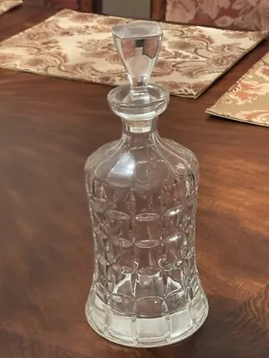 Crystal Decanter And Stopper Vintage • $57.99