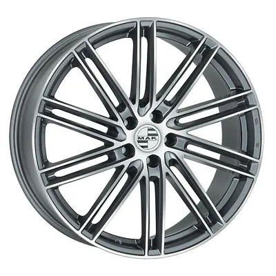 Alloy Wheel Mak Leipzig For Bentley Continental Gt 9.5x22 5x130 Gun Met-mir K9o • $1158