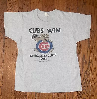 Vintage Screen Stars 1984 MLB Chicago Cubs Youth T-Shirt RARE • $20.99