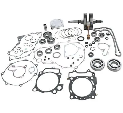 Vertex Complete Engine Rebuild Crankshaft Gasket Piston Kit Honda CR125R 90-91 • $524.66