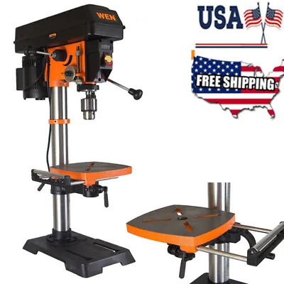 $239 • Buy 5-Amp 12-In Variable Speed Cast Iron Benchtop Drill Press W/Laser And Work Light