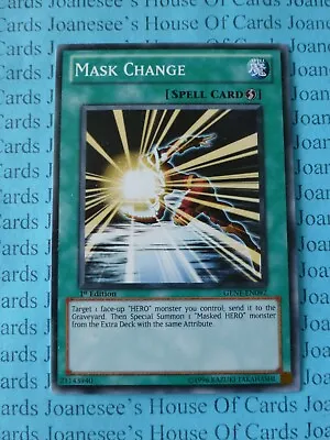 Mask Change GENF-EN097 Common Yu-Gi-Oh Card 1st Edition New • $1.74