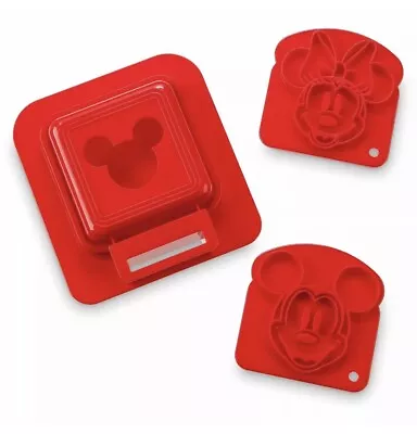 Disney Parks Mickey Mouse Sandwich Stamp And Crust Cutter Set NEW • $19.99