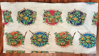 Vintage Nickelodeon Teenage Mutant Ninja Turtles 80s Pillowcase Bedding • $12.95