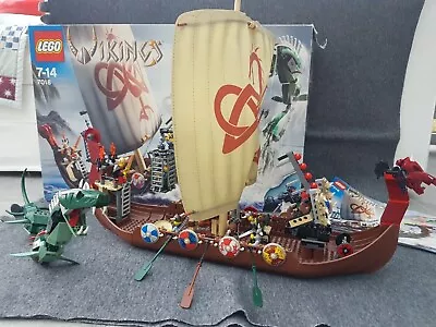 £334.41 • Buy LEGO 7018 Viking Ship Challenges The Midgard Serpent With Original Box , RARE