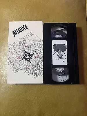 Metallica Fan Can 2 Week Half Life Of VHS Video RARE Fancan • $75