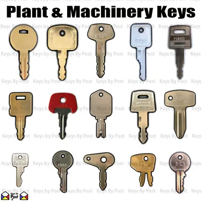 £2.99 • Buy Plant Keys Thwaites, JCB, Bomag, Hitachi, Takeuchi, Diggers, Dumpers, Excavators
