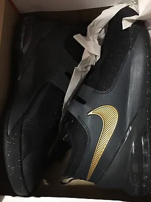 Size 13 - Nike Air Max Impact Black Metallic Gold Star 2022 • $120