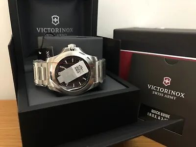 £354.99 • Buy Victorinox 241723.1 Swiss Army Men's Quartz Stainless Steel Watch With I.N.O.X.