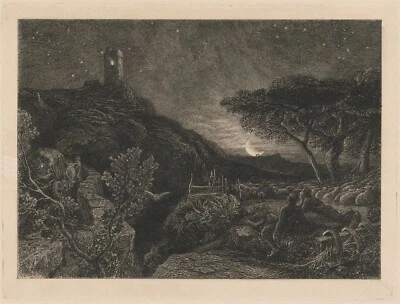 £48.66 • Buy Samuel Palmer :  The Lonely Tower  (1879) — Giclee Fine Art Print