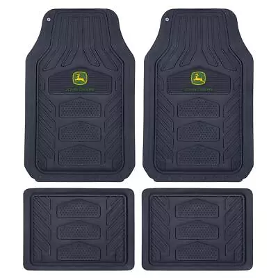 Plasticolor John Deere WeatherPro 4 Piece Floor Mat Set 001726R01 • $69.99