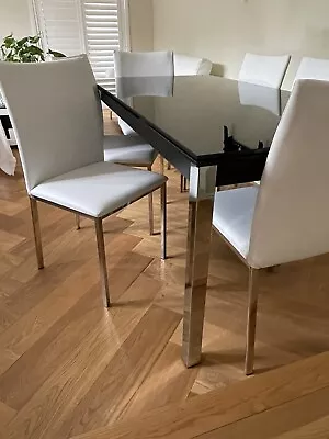 Nick Scali Dining Table With 6 Chairs • $600