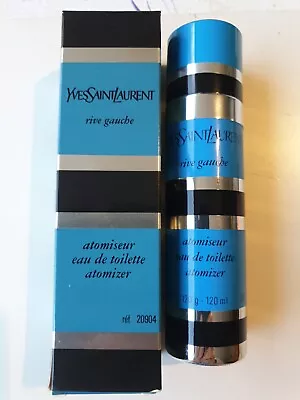 Vintage Yves Saint Laurent Rive Gauche EDT Atomiser 120ml - Boxed Unsealed • £24.32