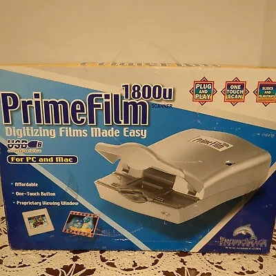 Pacific Digital Prime Film 1800u Scanner • $33
