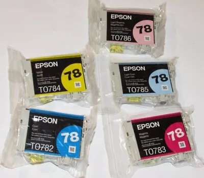 11 X Epson Genuine 78 Sealed Printer Ink Cartridges  • $40