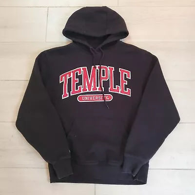 Vintage JanSport Pullover Hoodie Sweatshirt Temple University Owls Spellout Sz S • $13