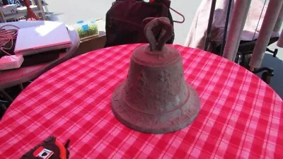 Vtg 1810 MEJICO BRONZED/BRASS MISSION BELL 10  • $772.85