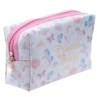 Handy PVC Make Up Toilette Wash Bag - Unicorn Princess • £6.98