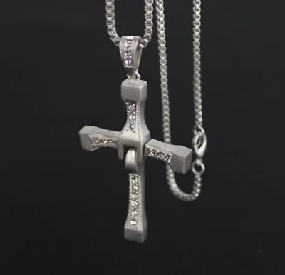 The FAST And The FURIOUS DOMINIC'S CROSS PENDANT Necklace Vin Diesel NEW • $25.90