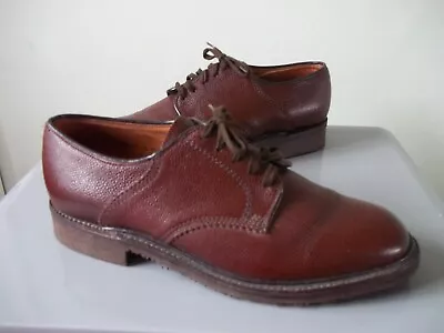 Lotus Made In England Hotham Conker Brown Leather Stylish Lace Up Shoes Sz Uk 7 • £19.99