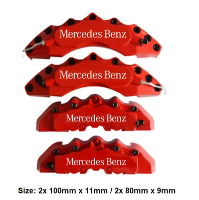 4x Mercedes AMG Premium Brake Caliper Sticker Decal High Temp • $13.99