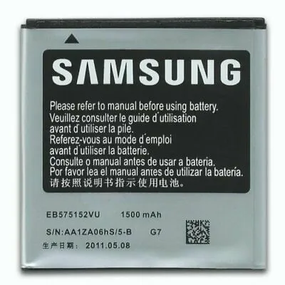 Quality Samsung Eb575152vu  Battery - Galaxy S S1 Gt-i9000 I9001 I9003 Plus • £3.99