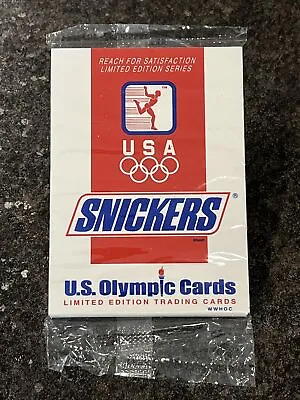 1992 Snickers U.S. Olympic 12 Card Set Unopened  Bruce Jenner FREE SHIPPING! VTG • $5.99