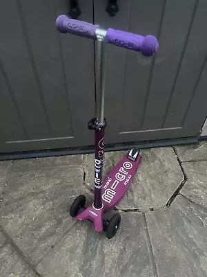 Micro Scooter Maxi Deluxe 5-12 Years Of Age • £65