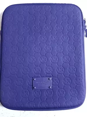 Michael Kors Purple Neoprene Ipad Case MSRP 48.00 • $15