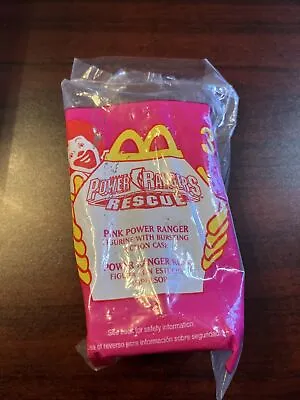 2000 McDonald’s Happy Meal Toy Power Rangers Rescue Pink Ranger #3 NIP • $7.99