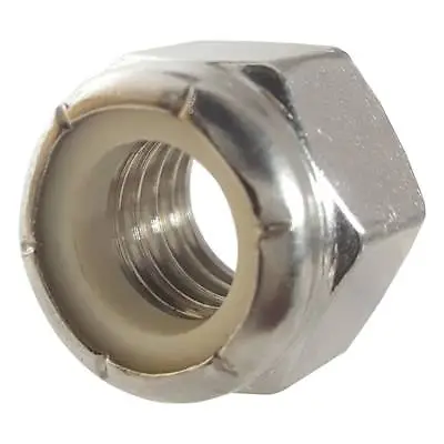 Stainless Steel Nylon Insert Hex Lock Nuts Nylock All Sizes And Quantities • $246.70