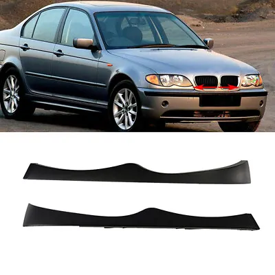 1 Pair Front Headlight Trim Moulding For BMW 3 Series E46 Facelift 2001-2005 • $21.14